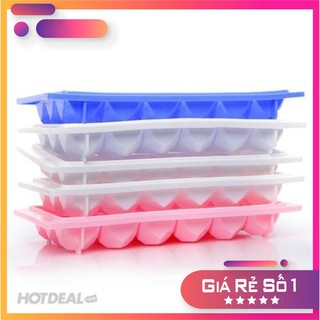 Khay đá, vỉ làm đá nhựa 18 viên Việt Nhật