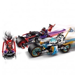 Lắp ráp lego ninja 06074 - xe máy đôi