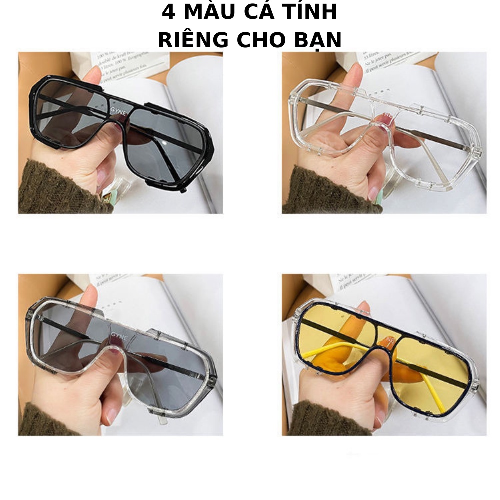 Kính mát đi biển thời trang nam nữ chống tia UV400,kính râm thời trang unisex phong cách Hàn Quốc hottrend 2022 BOLITA
