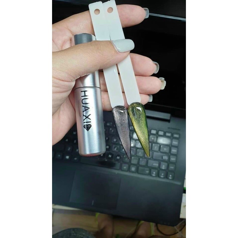 Top mắt mèo kim cương Huaxi - LanChiNail