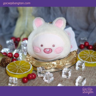 [ CÓ SẴN] - KAKAOTALK MÓC KHOÁ APEACH KEYRING FACE PLUSH OFFICIAL