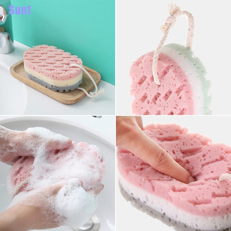 Bông Tắm Cotton Tẩy Tế Bào Chết Tiện Dụng