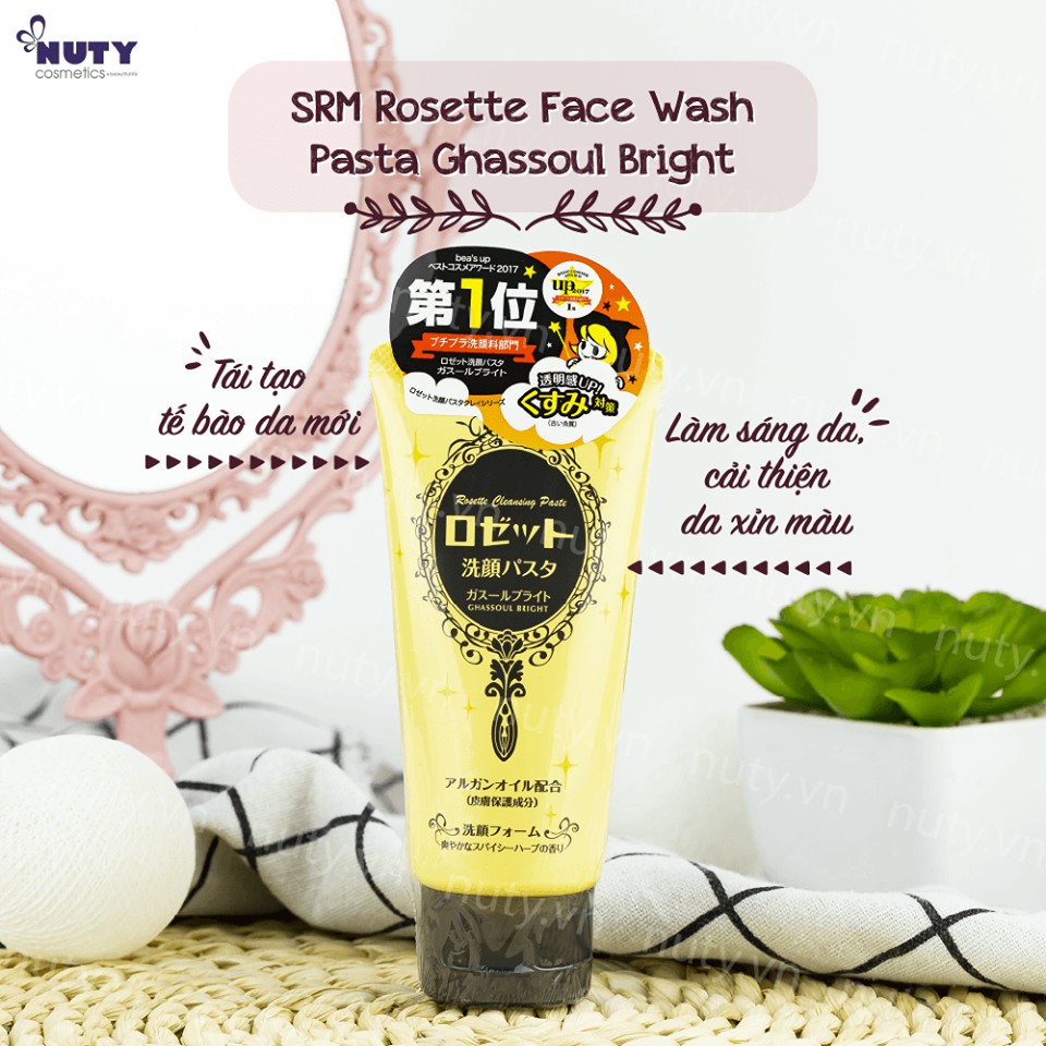 Sữa Rửa Mặt Rosette Nhật Bản 120g đủ màu