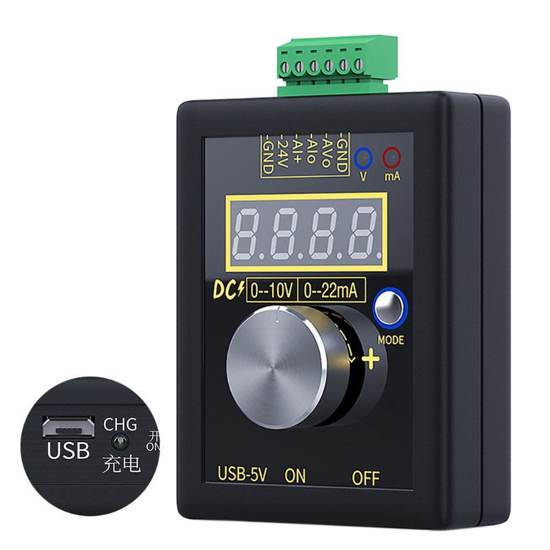 Bộ phát tính hiệu pin có thể sạc lại có thể tùy chỉnh 0-5V 0-10V 4-20mA SG-002