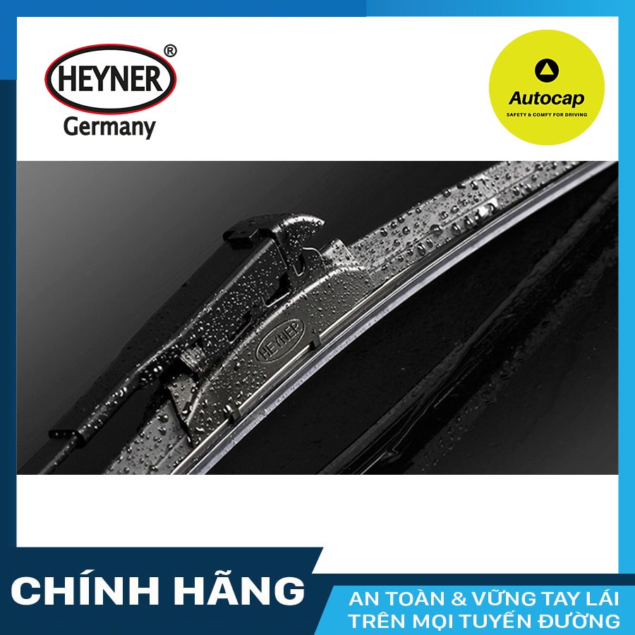 Gạt mưa Heyner Hybrid Nano  đủ size từ 14 - 32 inch