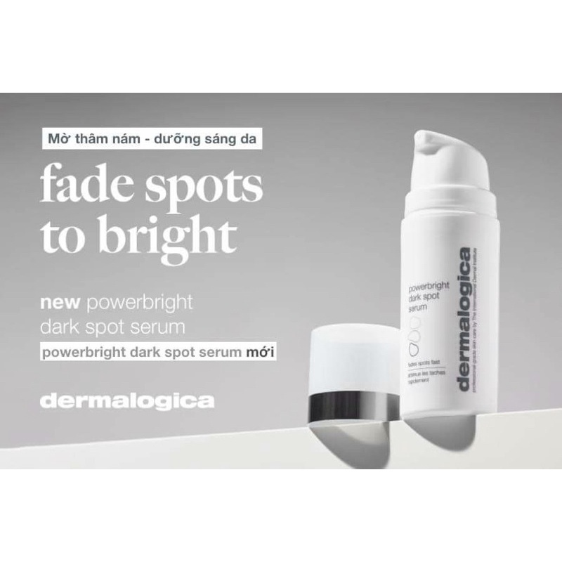 SERUM SÁNG DA, MỜ NÁM POWWER BRIGHT DARK SPOT SERUM DERMALOGICA