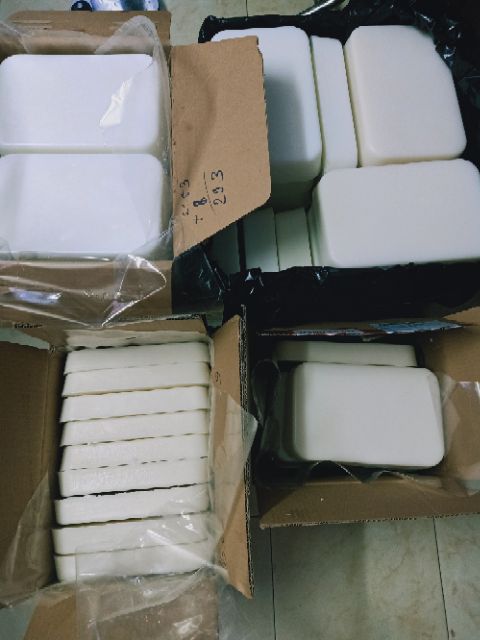 Phôi xà phòng trắng xuất xưởng 1kg