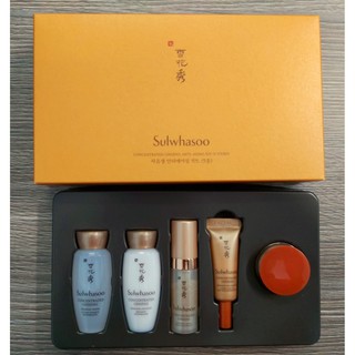 Bộ dưỡng da nhân sâm Sulwhasoo Concentrated Ginseng Renewing Basic Kit 5 pcs [Hàng chuẩn - Date 2024]