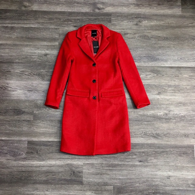 Áo dạ đỏ Tom tailor