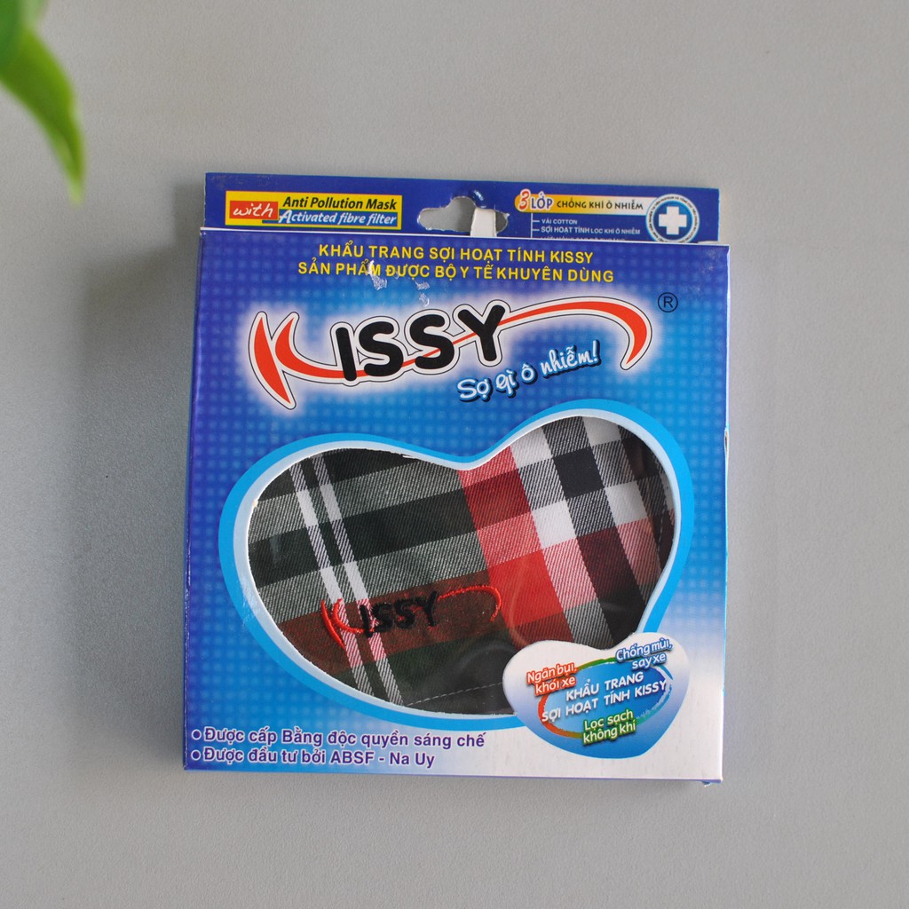 KHẨU TRANG KISSY VẢI KHÁNG KHUẨN NGƯỜI LỚN | BigBuy360 - bigbuy360.vn