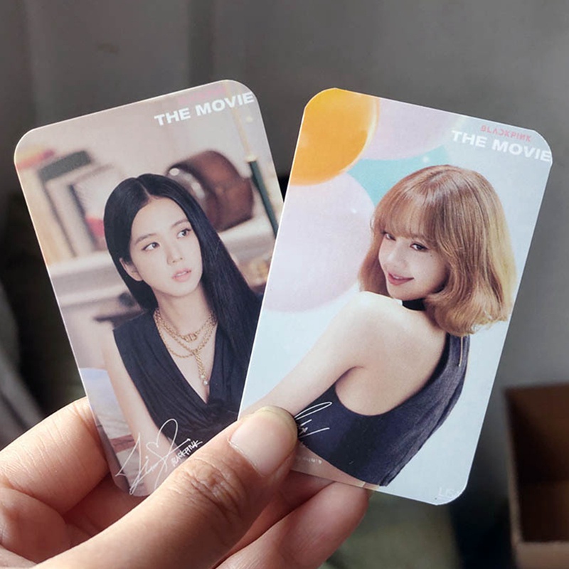 Set 5 tấm thẻ ảnh lomo hình nhóm nhạc Blackpink