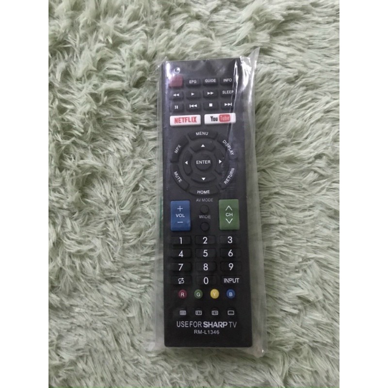 Remote TV sharp L1346