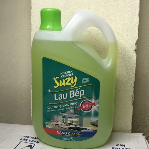 Nước lau bếp đa năng SUZY 2,3L - thành phần HỮU CƠ, chất lượng NHẬT BẢN