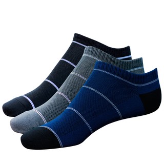 Combo 3 Đôi tất vớ nam Cotton cổ ngắn thời trang DonaKein