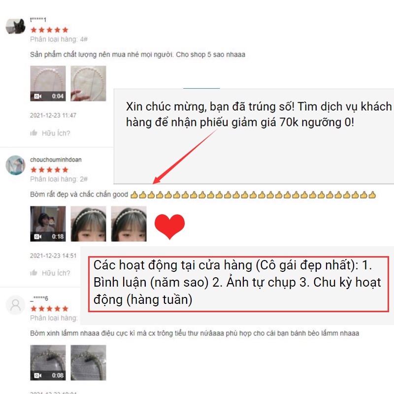 Băng đô ngọc trai cài tóc phong cách Hàn Quốc cho nữ