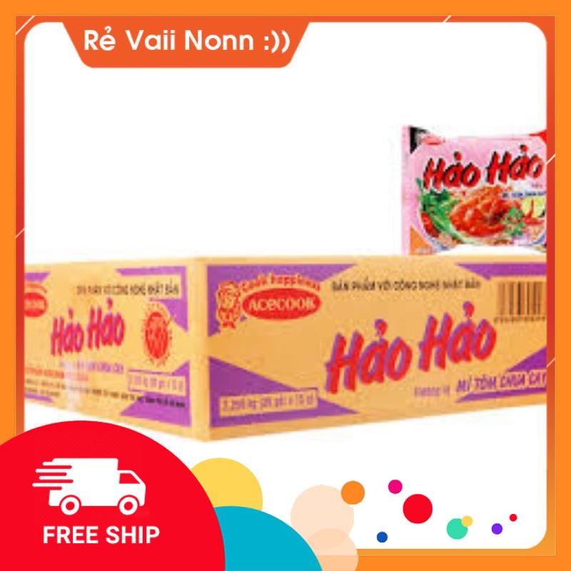 Mì Hảo Hảo hương vị tôm chua cay - thùng 30 gói