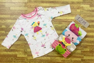 SET 5 ÁO CARTER TAY DÀI BÉ GÁI