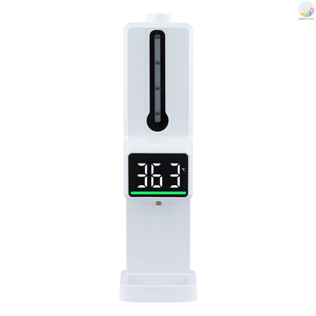 Mới Bình Đựng Xà Phòng Rửa Tay Gắn Tường Có Nhiệt Kế Q7X