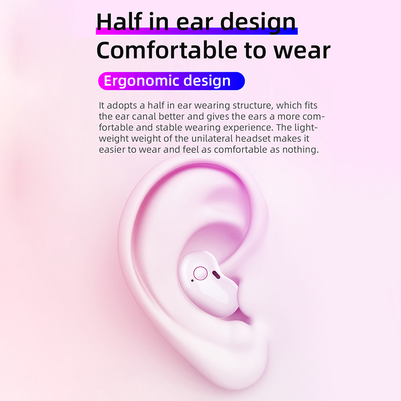 Tai Nghe Bluetooth S6 5.1 Không Dây 8d Kèm Mic Dùng Cho PK Samsung Galaxy Buds Live