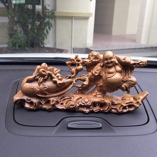 [Mã HAPUSHOP5 giảm 10%] Tượng phật di lặc thần tài kéo bao tiền đẹp, mang lại may mắn và tiền tài tới gia chủ