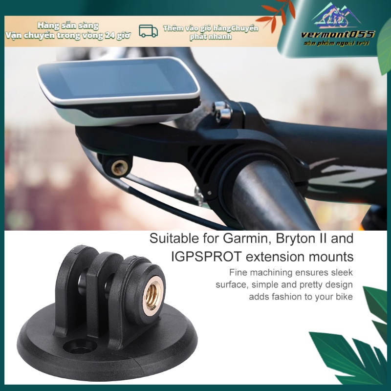Hàng HotGiá đỡ máy tính cho tay lái xe đạp Giá đỡ máy tính cho Gopro Garmin Bryton II IGPSPORTHàng giao ngayVermont055