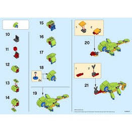 LEGO TẮC KÈ HOA 30477