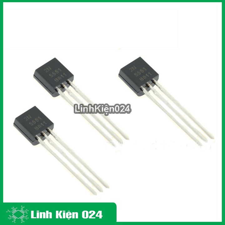 Sản phẩm 2N5551 5551 TO-92 0.6A/160V