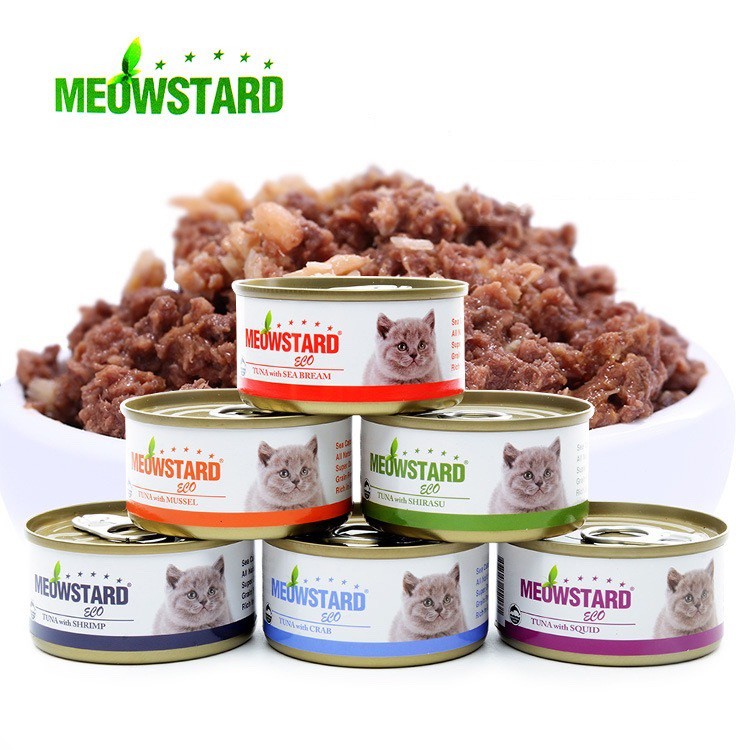 [HÀ NỘI] Hộp Pate MEOWSTARD Siêu Ngon 80gr
