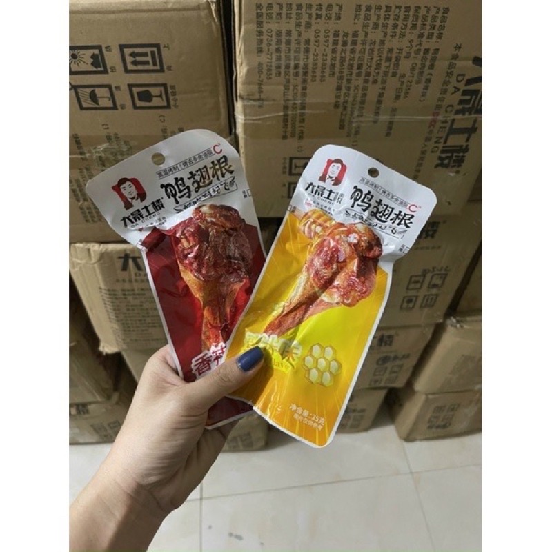 ĐÙI GÀ CAY TỨ XUYÊN DACHENG combo bịch 30 chiếc-SHOP MẸ MAX