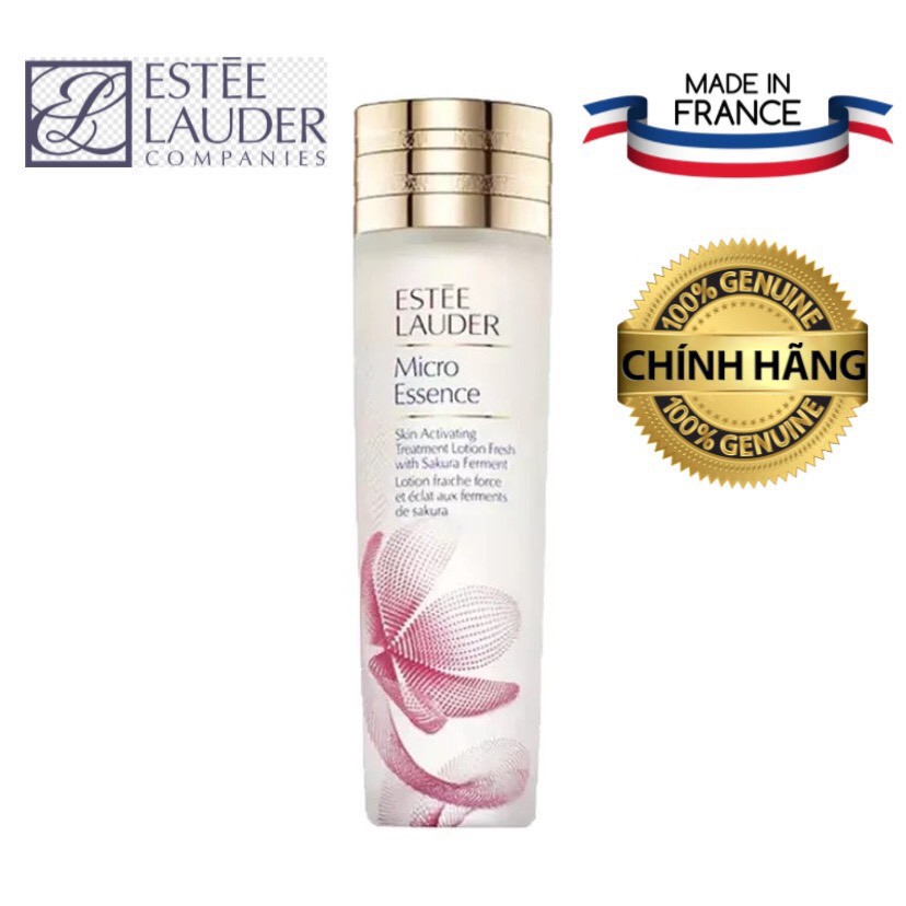 (Mẫu Mới 200ml) Nước Thần Hoa Anh Đào Estee Lauder Micro Essence Skin Activating Treatment Lotion