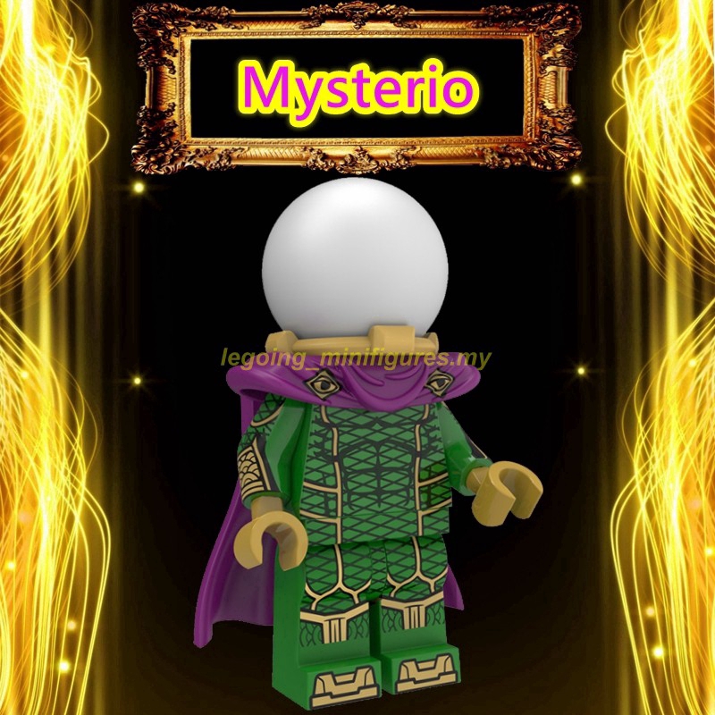 Đồ chơi Lego hình Marvel Mysterio SpiderMan Venom cool ngầu