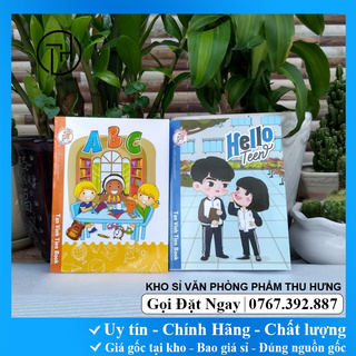 Vở - Tập học sinh 200 trang 4 oly định lượng 70-80 msg TÂN VĨNH TIẾN giấy dày không lem (VPP THU HƯNG)
