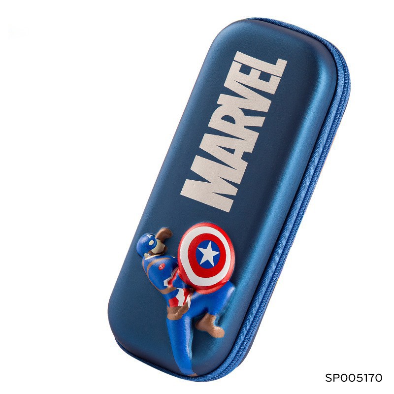 ⚡ Bóp viết siêu anh hùng Marvel hình 3D⚡ Hộp bút Avengers cho học sinh