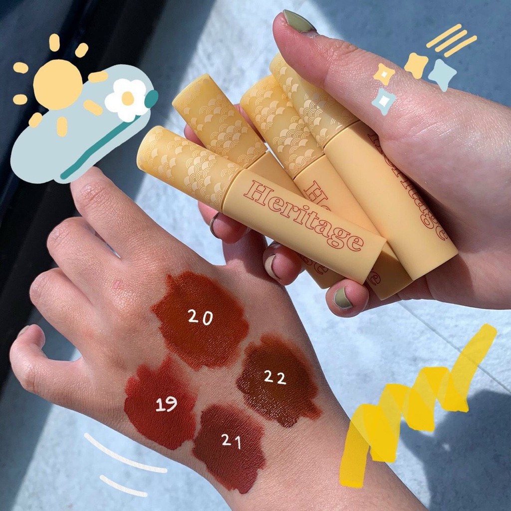 [V13-V28] Son Kem Lì Merzy The First Velvet Tint [V6 Vỏ xanh] | BigBuy360 - bigbuy360.vn