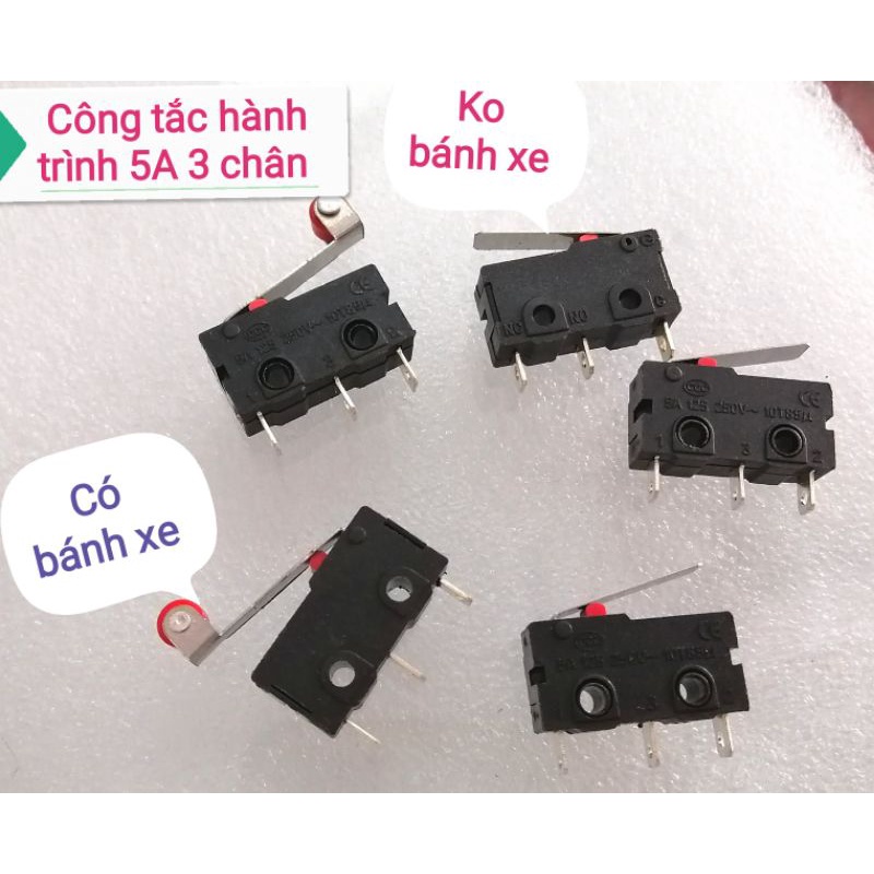 Công tắc hành trình 3 chân 5A 250V