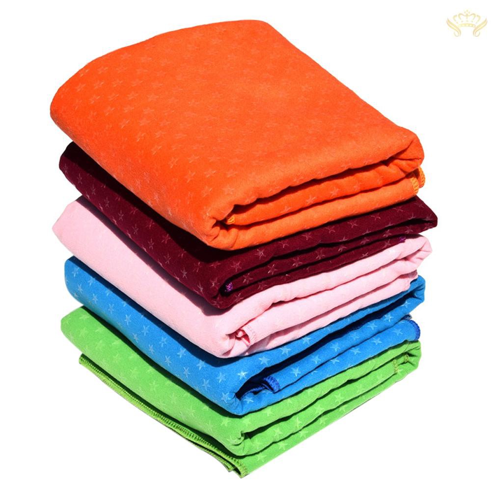 Thảm Tập Yoga Bằng Vải Flannel Cao Cấp Chống Trượt