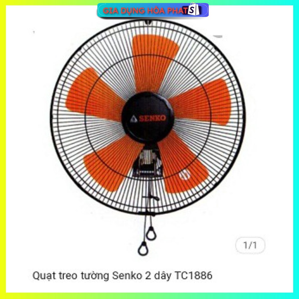 Quạt Treo Tường 2 Dây Công Nghiệp Senko TC1886 - Quạt công nghiệp