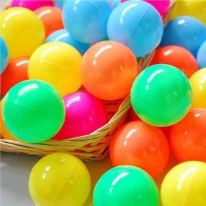 Combo 30 quả bóng nhựa mềm cho bé ,an toàn không mùi không độc hại cho bé yêu