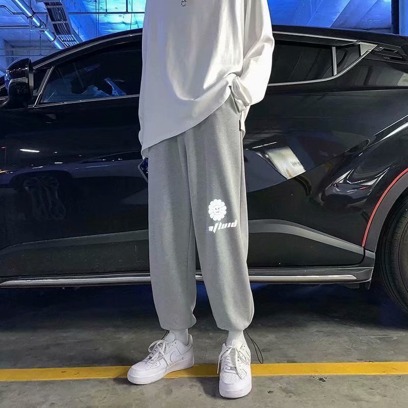 Quần nam jogger dây rút, bo gấu chất vải mềm tháng phối hình in chữ hot hit,quần thể thao nam dáng dài phù hợp cả nam nữ | BigBuy360 - bigbuy360.vn