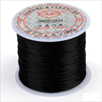 Dây chỉ chun chỉ tơ mảnh co dãn dùng để xâu hạt đá phong thủy