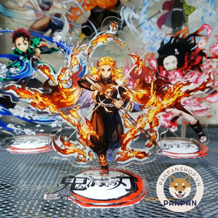 Mô Hình Standee acrylic Anime Kimetsu no Yaiba - Thanh Gươm Diệt Quỷ (15cm)