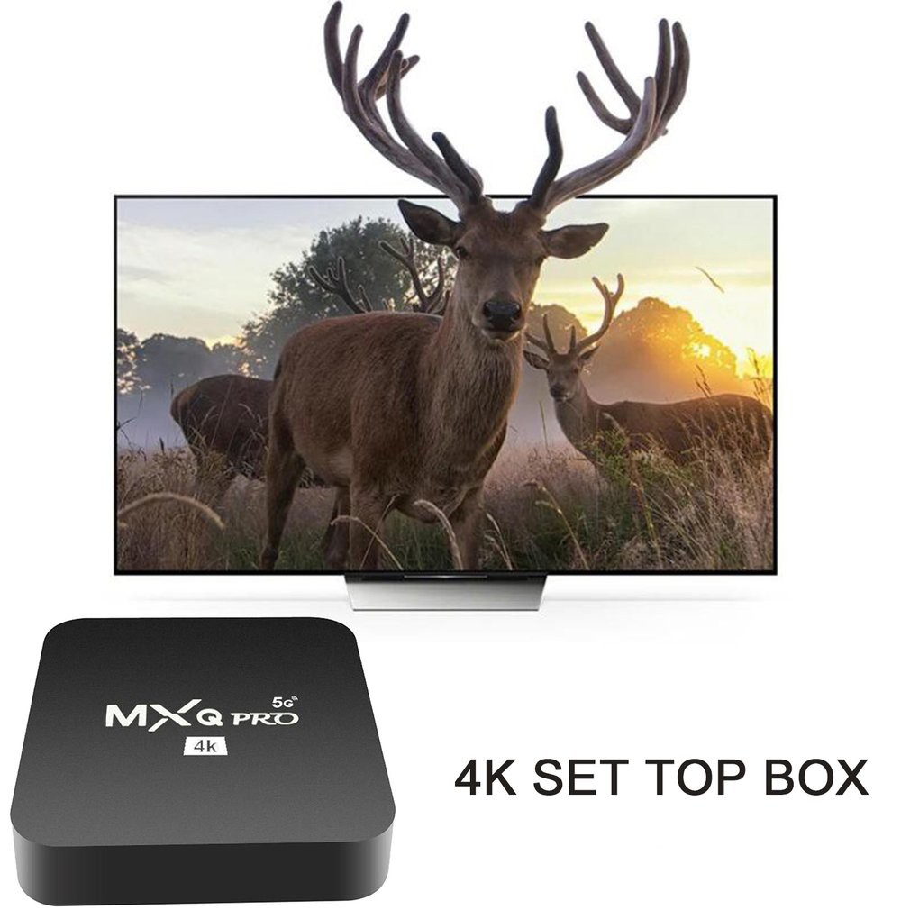 Đầu Tv Box Mxq Pro 5g 4k Android 9.0 Thông Minh Android