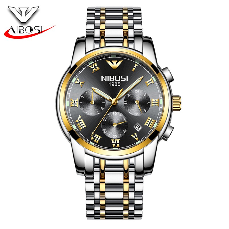 [ƯU ĐÃI SỐC] ĐỒNG HỒ NAM NIBOSI 2301 (1985) - DÂY THÉP CHẠY 6 KIM NAM TÍNH, MẠNH MẼ, HÀNG CHÍNH HÃNG- NHIỀU MÀU LỰA CHỌN | BigBuy360 - bigbuy360.vn