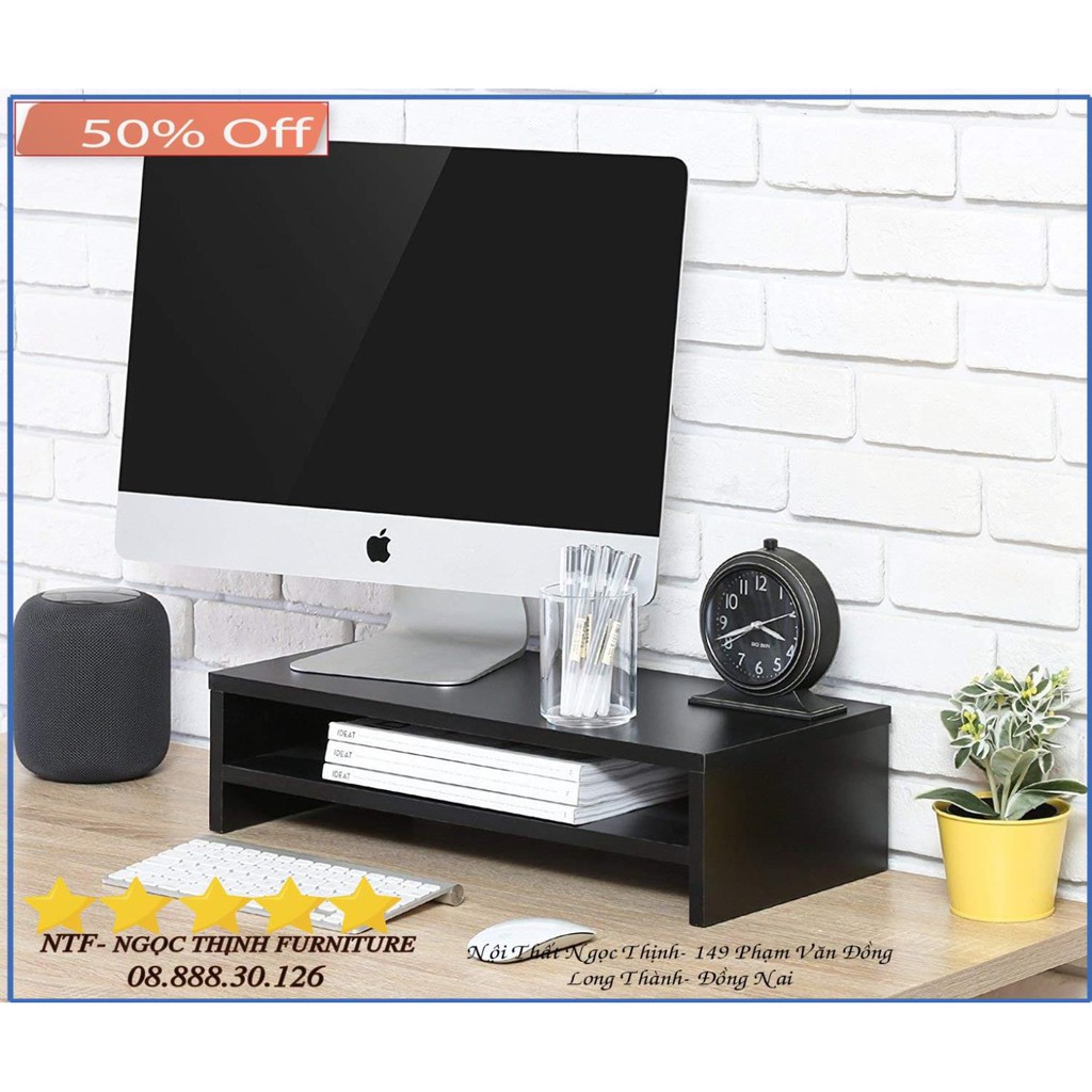 KỆ NÂNG MÀN HÌNH MÁY TÍNH VÀ MÁY IN DS001- Monitor Stand Printer Stand | BigBuy360 - bigbuy360.vn