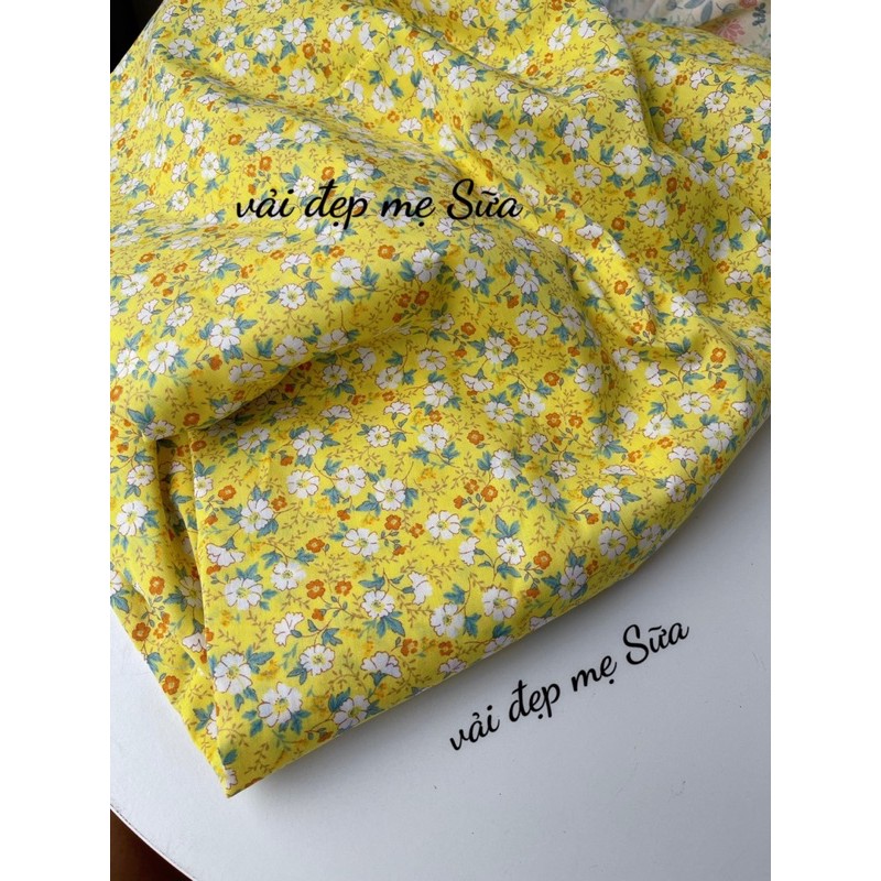 Vải thô cotton mềm mát 100% cotton