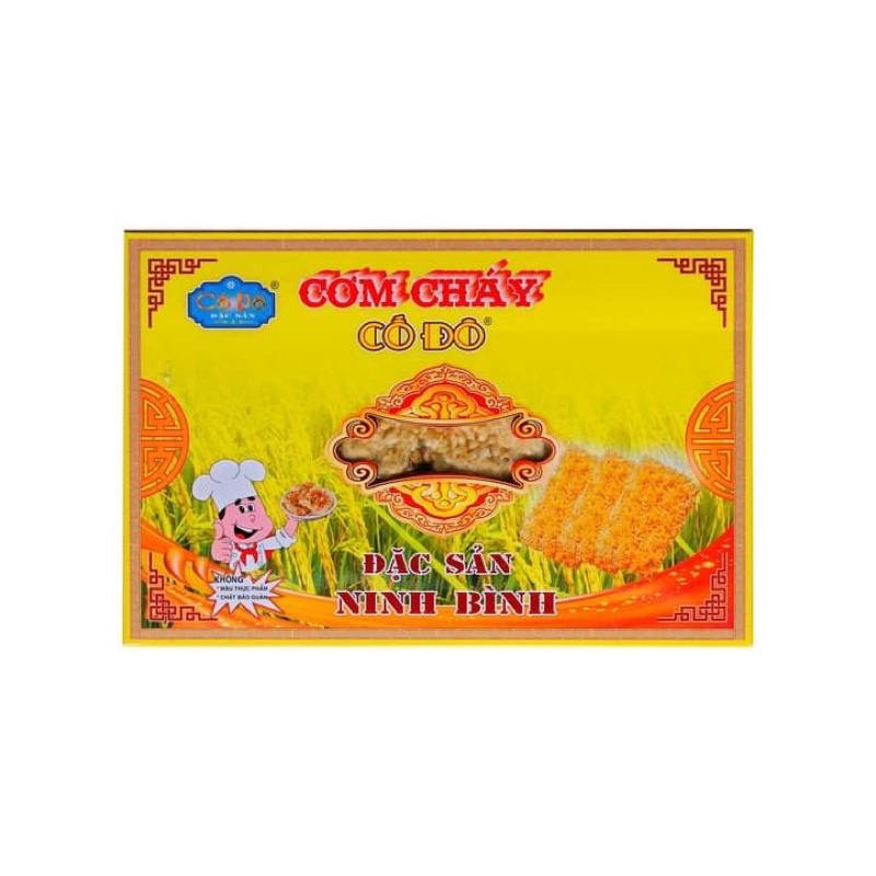 Cơm cháy Cố Đô hộp 200g- Đặc sản cơm cháy Ninh bình