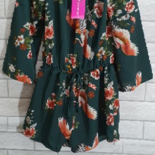 Jumpsuit hoa dfi biển