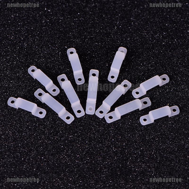 Set 50 KẹP NhựA MềM MạI 10 / 14mm Chuyên DụNg Cố ĐịNh ÁNh SáNg