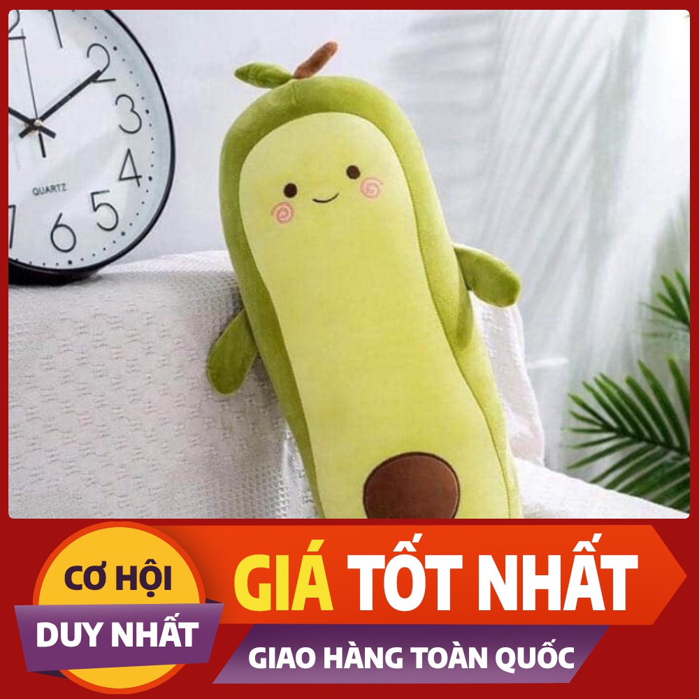 Gấu bông gối ôm quả bơ đáng yêu ngộ nghĩnh