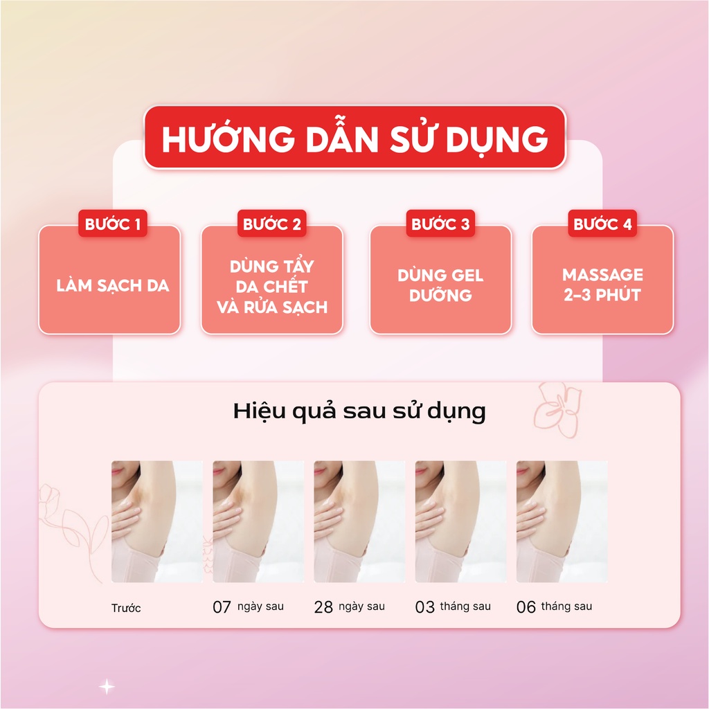 Combo Rewhitez Tẩy Tế Bào Chết Và Gel Dưỡng Trắng Giảm Thâm Vùng Kín, Nách, Mông, Hương Nước Hoa Happiness 50g/Tuýp